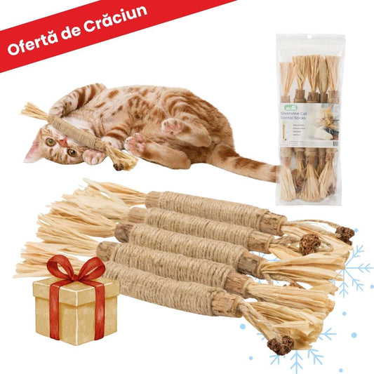 DentaSticks – Bețișoare dentare Silvervine pentru pisici